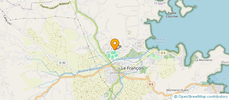 localisation de l'entreprise FLO OSEANIK  LE FRANCOIS