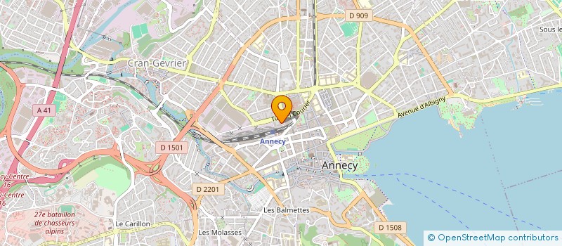 localisation de l'entreprise FLO RENOVATION PORTE & FENETRE  ANNECY