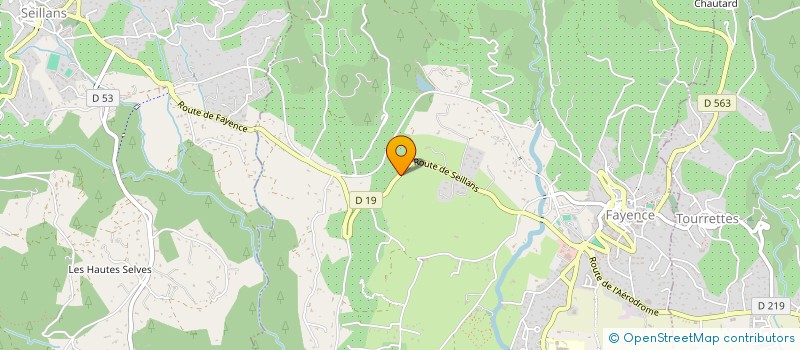 localisation de l'entreprise FLO SECRETARIAT  FAYENCE