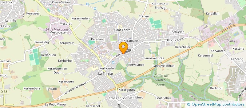 localisation de l'entreprise FLO'TONOMIE à PLOUZANE