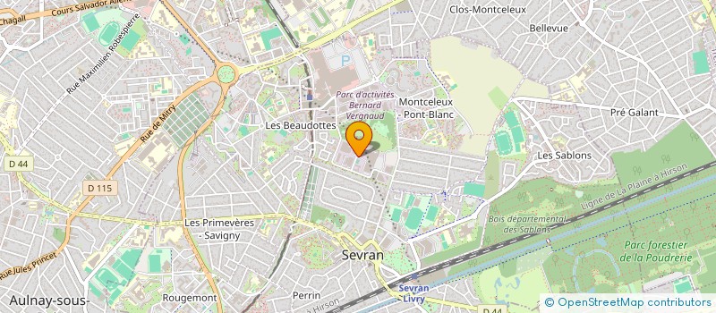 localisation de l'entreprise FLO VENDING à SEVRAN
