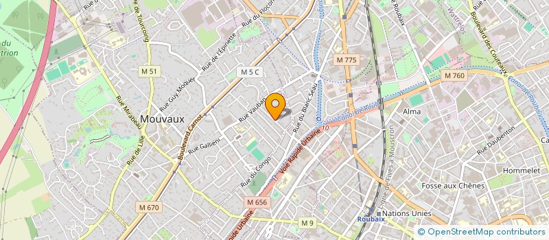 localisation de l'entreprise FLO'VINS  BONDUES