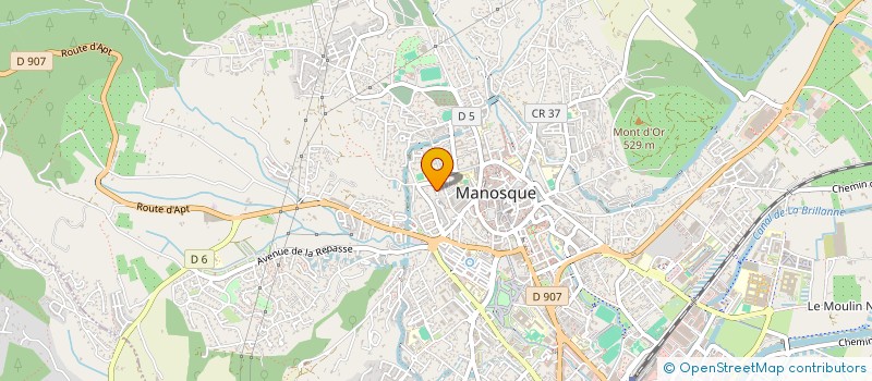 localisation de l'entreprise FLO2B AUTO  MANOSQUE