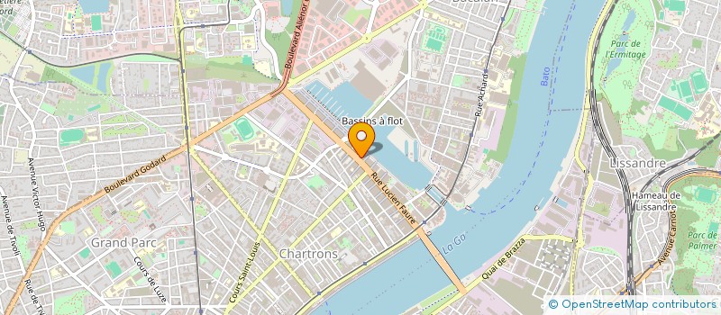 localisation de l'entreprise FLOA à BORDEAUX