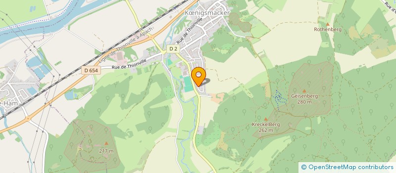 localisation de l'entreprise FLOAD PROD  KNIGSMACKER