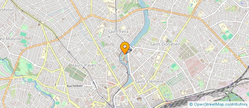 localisation de l'entreprise FLOATING à NANTES