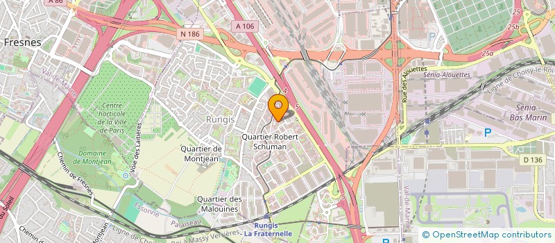 localisation de l'entreprise FLOATING POINT SYSTEMS FRANCE à RUNGIS