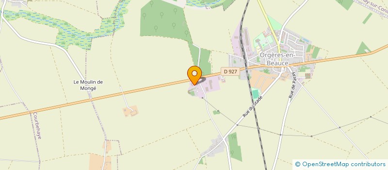 localisation de l'entreprise FLOAXE ENVIRONNEMENT à ORGERES-EN-BEAUCE