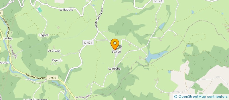 localisation de l'entreprise FLOBAMAX  LA CHAPELLE