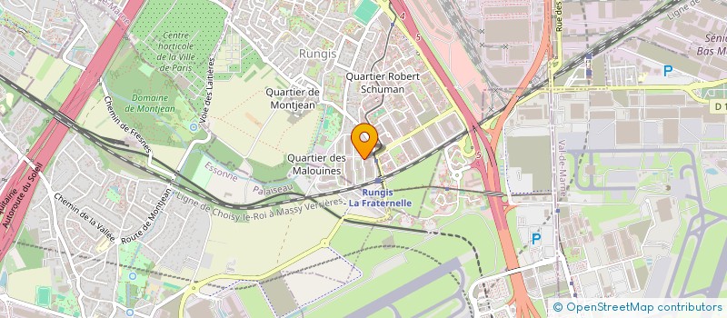 localisation de l'entreprise FLOBEL à RUNGIS