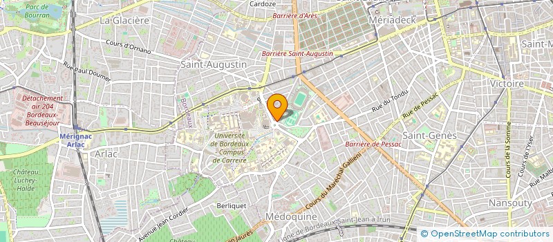 localisation de l'entreprise FLOBENI  BORDEAUX