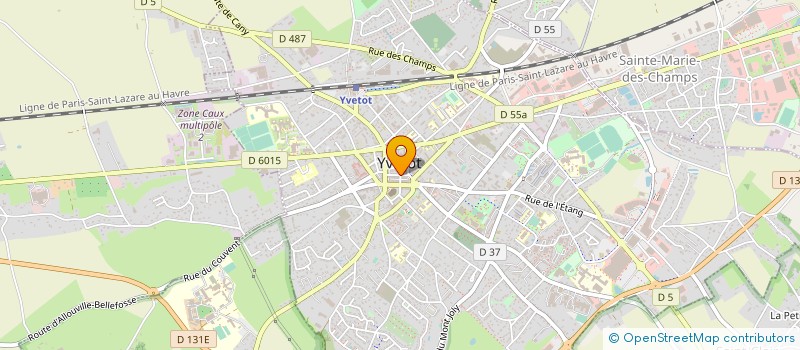 localisation de l'entreprise FLOBENI  YVETOT