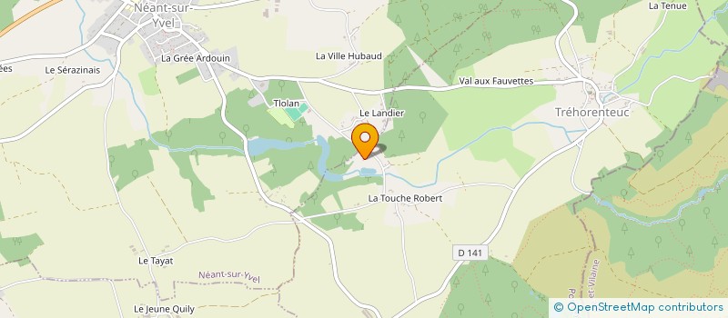 localisation de l'entreprise FLOBERT  TREHORENTEUC