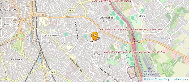 localisation de l'entreprise FLOBIN à TOULOUSE