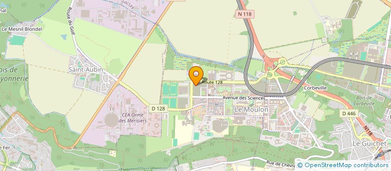 localisation de l'entreprise FLOBIOTECH  GIF-SUR-YVETTE