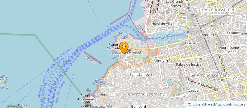localisation de l'entreprise FLOC-IS à MARSEILLE
