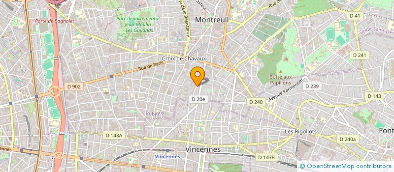 localisation de l'entreprise FLOC PRODUCTION MULTIMEDIA à MONTREUIL