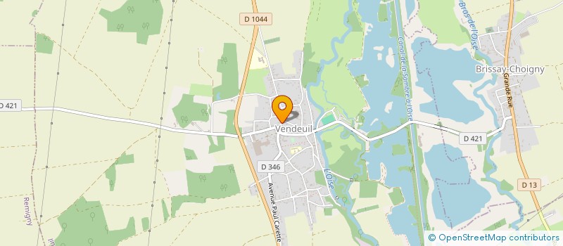 localisation de l'entreprise FLOCAGE VENDEUILLOIS à VENDEUIL