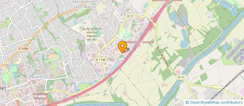 localisation de l'entreprise FLOCANSE  MONTBONNOT-SAINT-MARTIN