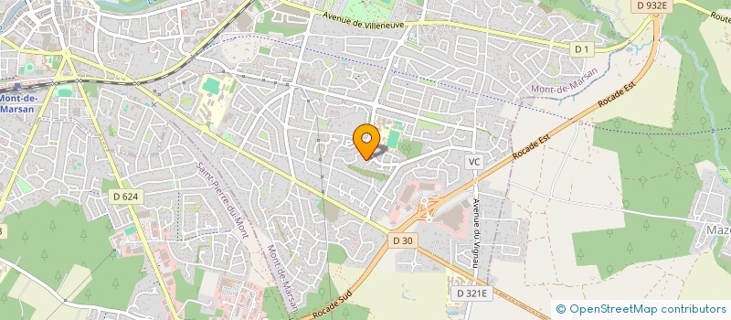 localisation de l'entreprise FLOCAR SUD-OUEST à MONT-DE-MARSAN
