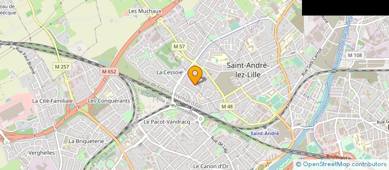 localisation de l'entreprise FLOCARNORD à LAMBERSART