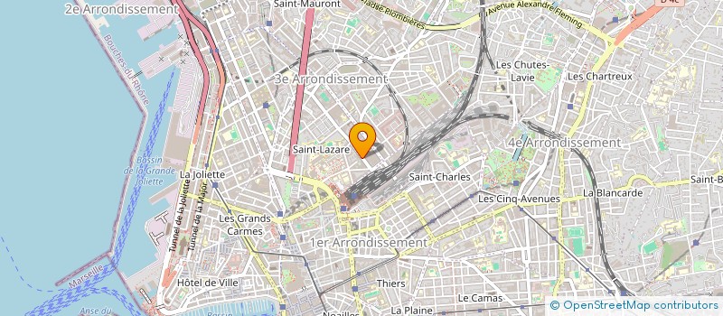 localisation de l'entreprise FLOCCO F à MARSEILLE