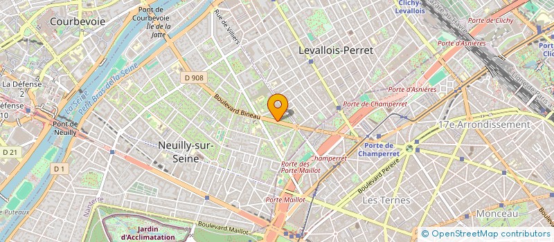 localisation de l'entreprise FLOCCO HOLDING à NEUILLY-SUR-SEINE
