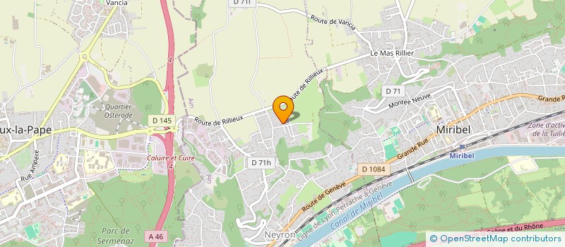 localisation de l'entreprise FLOCEAL  NEYRON