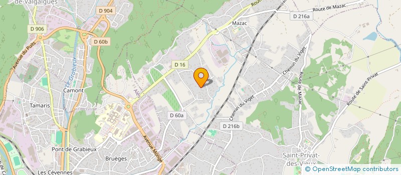 localisation de l'entreprise FLOCEAL  SAINT-PRIVAT-DES-VIEUX