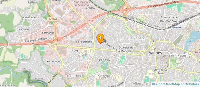localisation de l'entreprise FLOCECO INVEST à VANNES