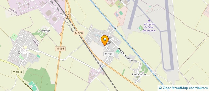 localisation de l'entreprise FLOCECOR  OUGES