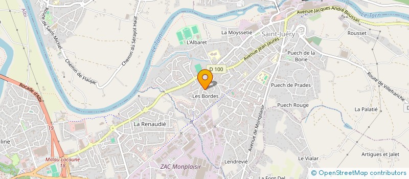 localisation de l'entreprise FLOCELIO  SAINT-JUERY