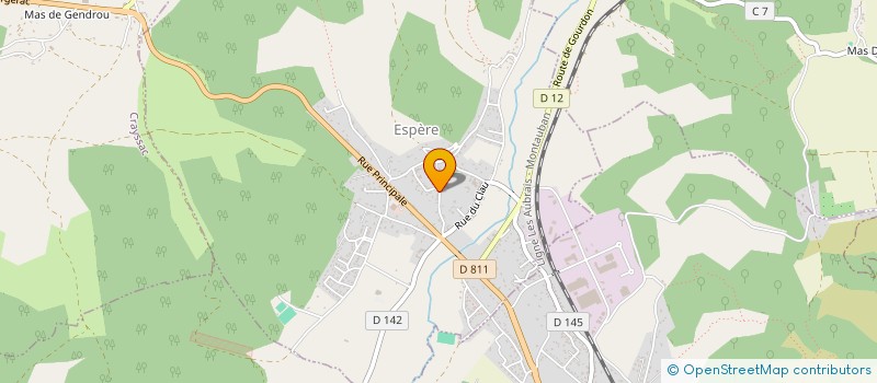 localisation de l'entreprise FLOCHLAY-CHADUC  ESPERE