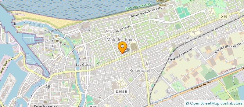 localisation de l'entreprise FLOCHON à DUNKERQUE