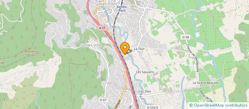 localisation de l'entreprise FLOCHRIS  SOLLIES-PONT