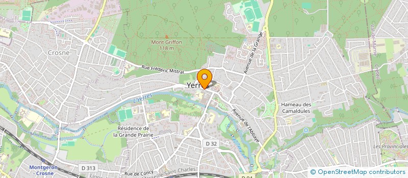 localisation de l'entreprise FLOCIE  YERRES