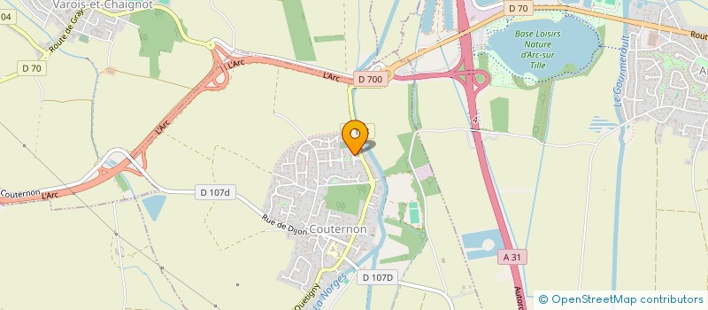 localisation de l'entreprise FLOCIE  COUTERNON