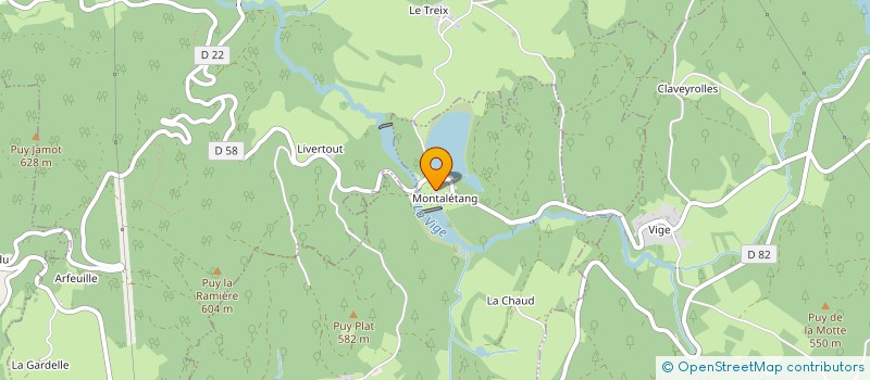 localisation de l'entreprise FLOCLAVIC  SAINT-DIZIER-MASBARAUD