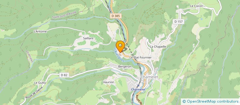 localisation de l'entreprise FLOCLOLETE  CHAMELET