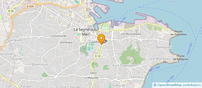 localisation de l'entreprise FLOCO à LA SEYNE-SUR-MER