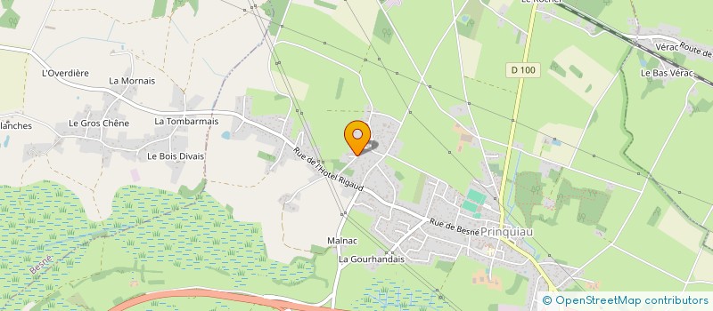 localisation de l'entreprise FLOCOGADEL  PRINQUIAU