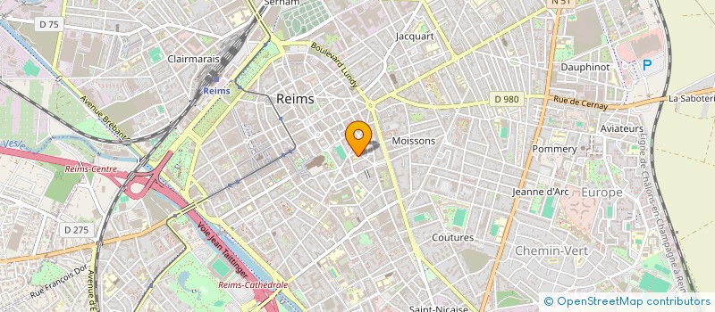 localisation de l'entreprise FLOCOLAS  REIMS