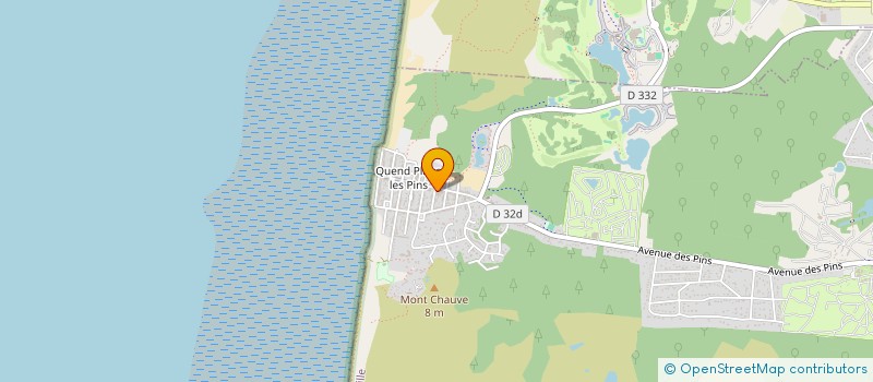 localisation de l'entreprise FLOCONS DES MOUETTES  QUEND