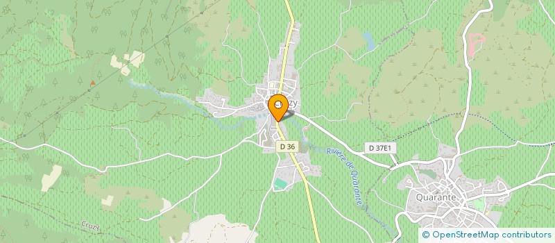 localisation de l'entreprise FLOCYFA  CRUZY