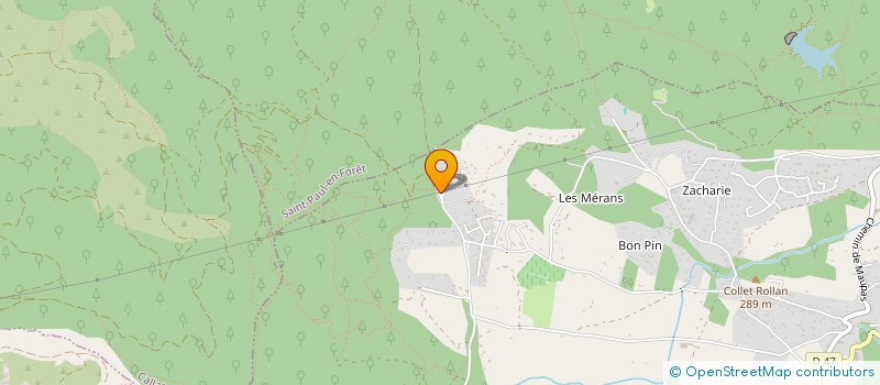 localisation de l'entreprise FLODAFATO  BAGNOLS-EN-FORET