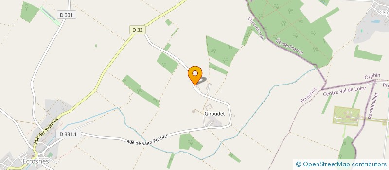 localisation de l'entreprise FLODAMAX à ECROSNES