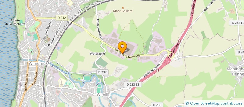 localisation de l'entreprise FLODE  WIMILLE