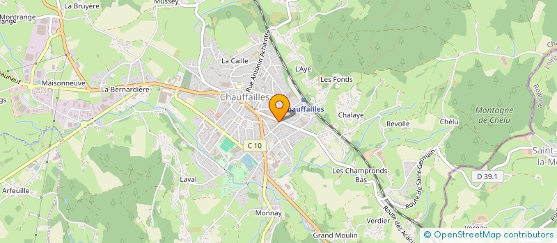 localisation de l'entreprise FLODECO CONCEPT à CHAUFFAILLES