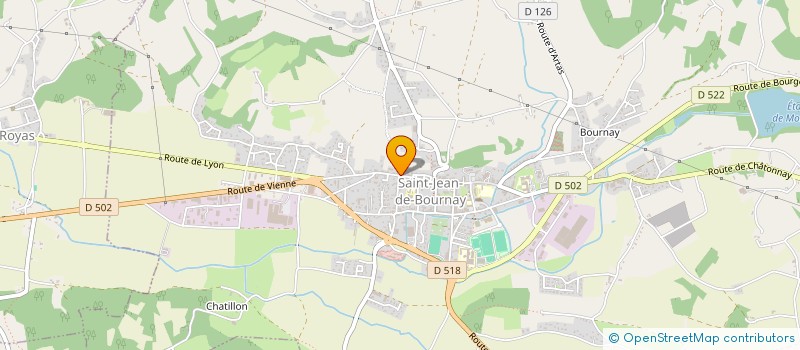 localisation de l'entreprise FLODERIC  SAINT-JEAN-DE-BOURNAY