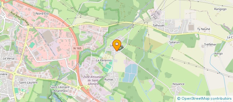 localisation de l'entreprise FLODES  THEIX-NOYALO